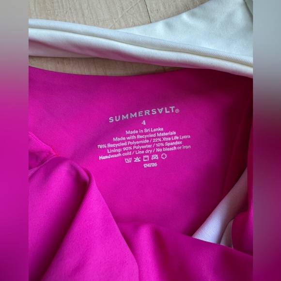 Summersalt The Side Stroke LIMITED EDITION Lava & Hibiscus & White Sand - Picture 3 of 3